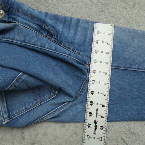 American Eagle Jeans Women's Size 4R Blue High-Rise Jegging Denim 27" Inseam - Picture 7 of 16